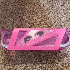 Morphe x Jeffree Star Pink Clear Brush Case